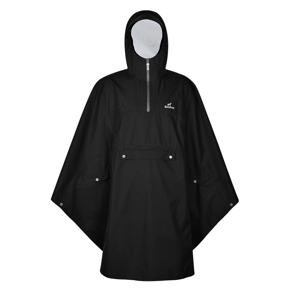 Adult Breathable Rain Cape - Waterproof Adjustable Outdoor Cloak